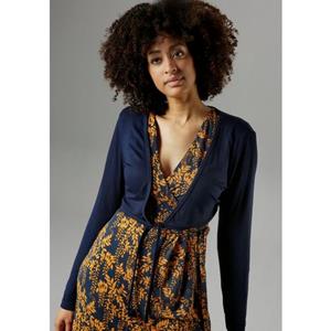 Aniston SELECTED Bolero met bindstrik