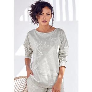 Lascana Sweatshirt met bloemen alloverprint, loungewear, loungepak