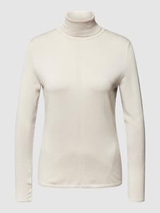 Comma Rollkragenpullover, mit Ajourmuster aus softem Viskose-Mix