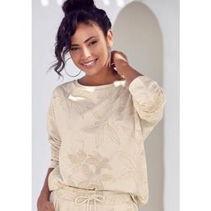 LASCANA Sweatshirt, mit floralem Alloverdruck