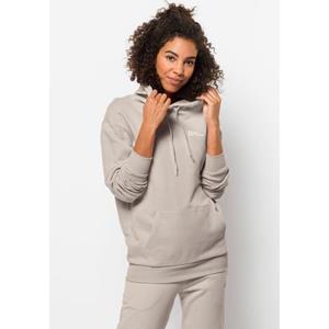Jack Wolfskin Essential Dames Hoodie Ivoor