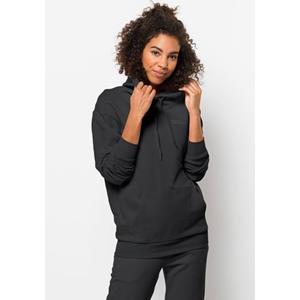 Jack Wolfskin Essential Dames Hoodie Zwart