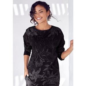 Lascana Sweatshirt met bloemen alloverprint, loungewear, loungepak