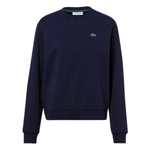 Lacoste Damen Lacoste Sweatshirt aus ungerautem Fleece mit Colourblock - Navy Blau 