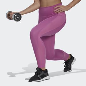 Glanzende dames legging adidas Optime