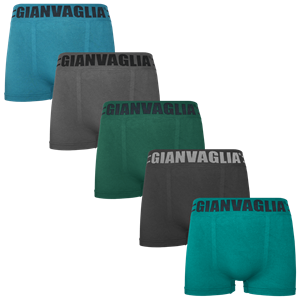 Gianvaglia 10-Pack naadloze heren boxershorts - Multipack goedkope heren onderbroeken