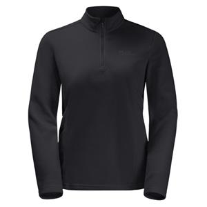 Jack Wolfskin Women's Taunus Halfzip - Fleecetrui, zwart