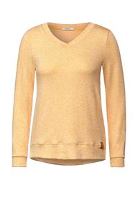 Cecil Langarmshirt in Unifarbe, 950045