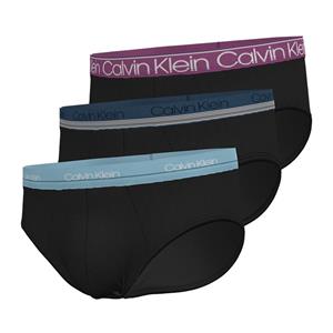 Calvin Klein 3-pack brief slips zwart - T6D