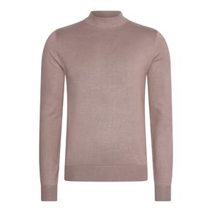 Sweater Mario Russo Turtle Neck Trui Deep Taupe