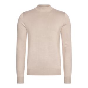 Mario Russo Turtle neck trui plaza taupe