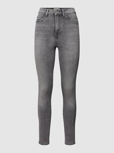Only Frauen Skinny Jeans Rain Wauw in grau
