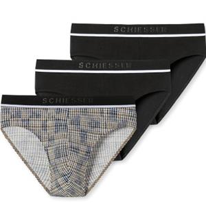 Schiesser 3 stuks 95-5 Organic Cotton Briefs, Rio 3-pack 