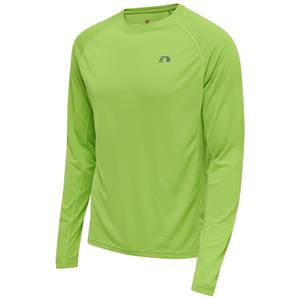 Hummel Hardloopshirt Core - Groen Lange Mouwen