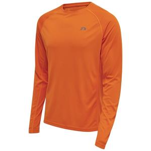 Hummel Hardloopshirt Core - Oranje Lange Mouwen