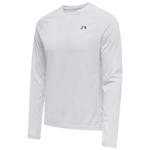 newline Core Laufshirt langarm white