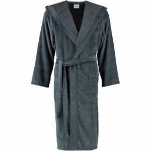 Cawö Cawö Heren Badjas met Capuchon 2870 Navy 50