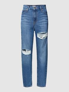 Dames Levis High Waisted Mom Jeans in Denim