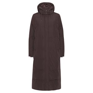Ilse jacobsen Lange Winterjas PEPPY03 - 233 Ganache | Ganache