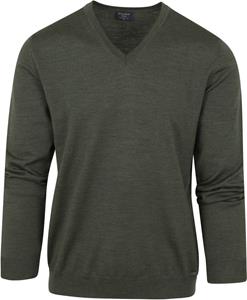 OLYMP Casual Breisel, Olijfgroen