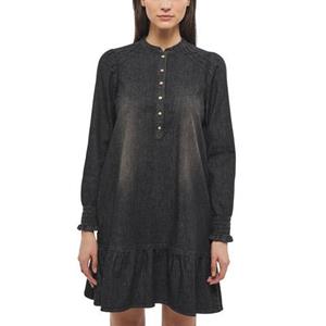 MUSTANG Midi-jurk Dames stijl Frida denim jurk