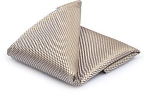 Suitable Zijde Pochet Beige -