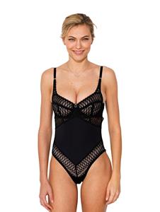 Triumph Aura Spotlight bodystocking, zwart
