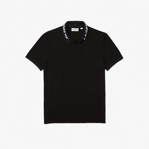 Lacoste Herren  Poloshirt aus Stretch Piqué - Heidekraut Grau 