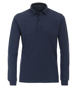 Casa Moda Longsleeve Poloshirt Blau