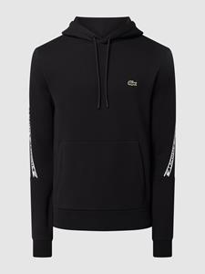 Lacoste Herren  Sweatshirt mit bedruckten Streifen - Schwarz 