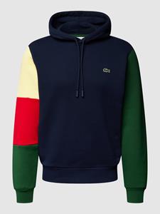 Lacoste Herren  Kapuzen-Sweatshirt - Navy Blau / Grün / Rot / Gelb 