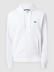 Lacoste PLUS SIZE sweatjack met labelpatch