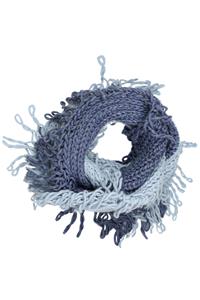 Collezione Alessandro Loop Wuschel, (1 St.), zweifarbig, Made in Italy, kuschelweich