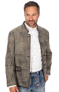 Lederjacke MARK hellgrau