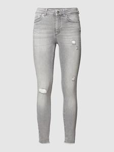 Only Skinny fit jeans in used-look, model 'BLUSH'