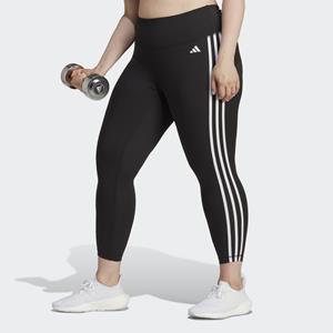 adidas Performance Trainingstights TRAIN ESSENTIALS 3-STRIPES HIGH-WAISTED – GROTE MATEN (1-delig)