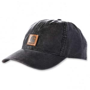 Carhartt Pet - Canvas herenpet met -label Zwart