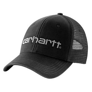 Carhartt Pet - Zweetafvoerende herenpet van katoen en canvas Zwart