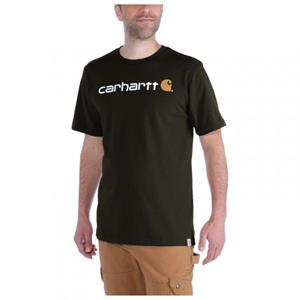Carhartt - Core Logo S/S - T-shirt, zwart