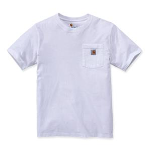 Carhartt Shortsleeve - Relaxed fit heren t-shirt met zak BLANC