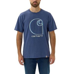 Carhartt Shortsleeves - T-shirt met korte mouwen en grafische print Blauw