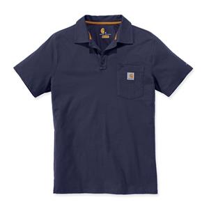 Carhartt Shortsleeve -  vlek- en zweetbestendig poloshirt Blauw