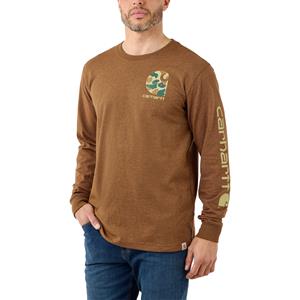 Carhartt Langarmshirt "Camo Logo Graphic Langarmshirt"