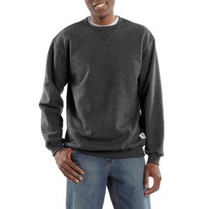 Carhartt Sweatshirtoose fit sweater met ronde kraag voor heren Grijs
