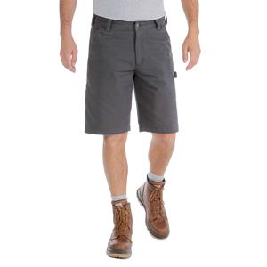 Carhartt Lichtgewicht 11 inch canvas werkshort voor heren Grijs