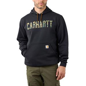 Carhartt Hoodie - Goede vochtregulerende eigenschappen of het materiaal voert zweet af en droogt zeer snel, zodat je droog en fris blijft Zwart