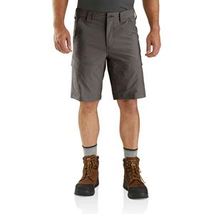 Carhartt Lichtgewicht zweetafdrijvende stretch cargo-shorts Bruin