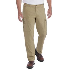 Carhartt Cargo - Middelzware elastische canvas cargobroek Bruin