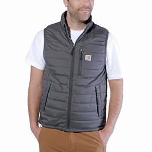 Carhartt Lichtgewicht gevoerde heren bodywarmer Grijs