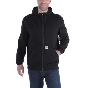Carhartt Hoodie - Relaxed fit waterafstotende, winddichte, met fleece gevoerde hoodie voor heren Zwart